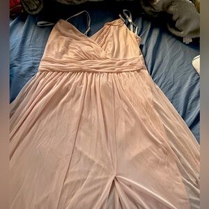 Pink bridesmaid dress!
